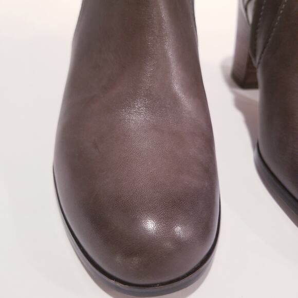 Cole Haan Grand. OS Leather Buckle Ankle Boots - Picture 9 of 10